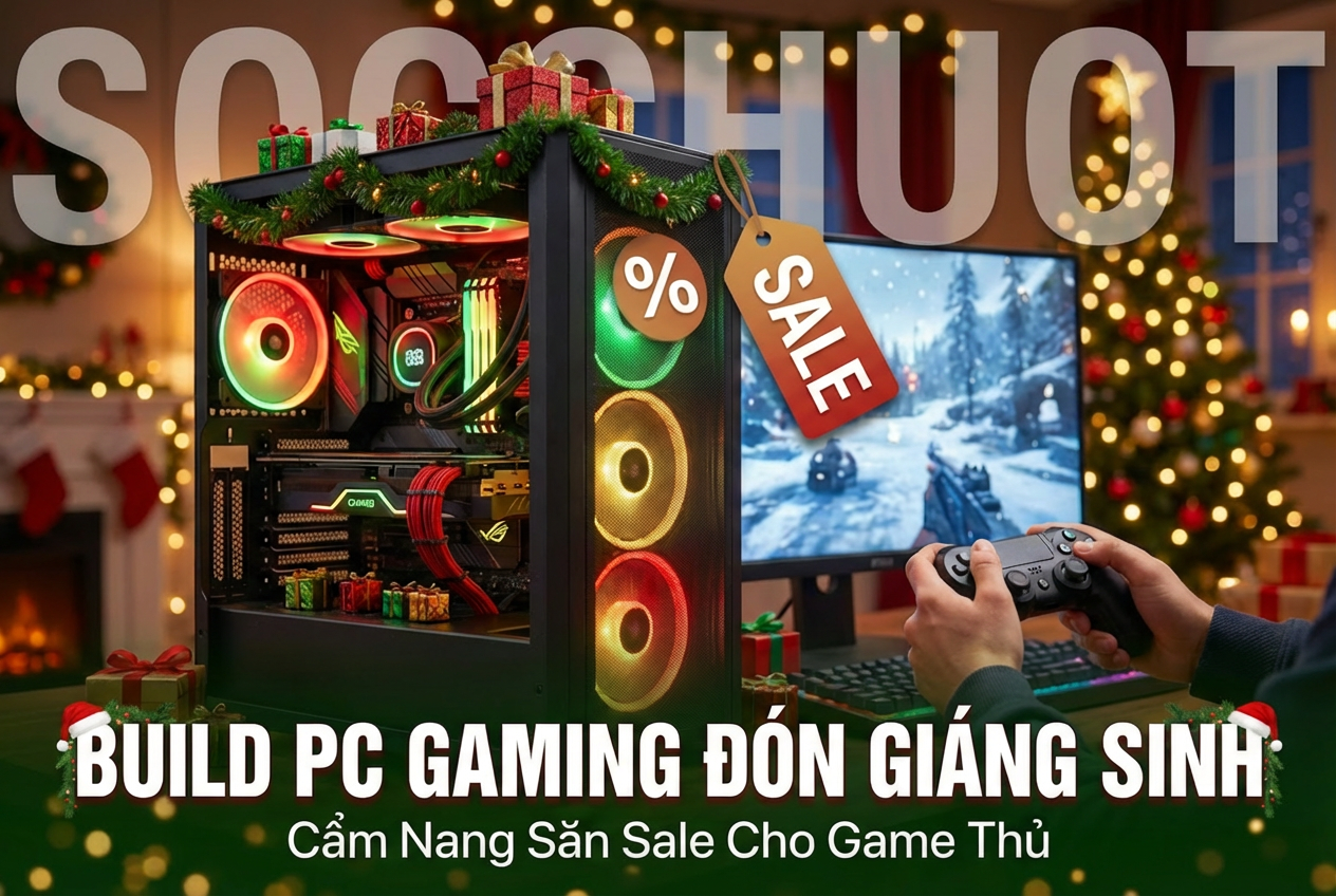 Build PC Gaming Đón Giáng Sinh: Cẩm Nang Săn Sale Cho Game Thủ