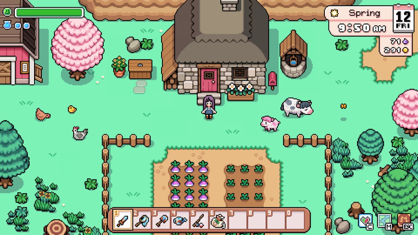 Fields Of Mistria 1.0 - Game trải nghiệm thú vị trên PC