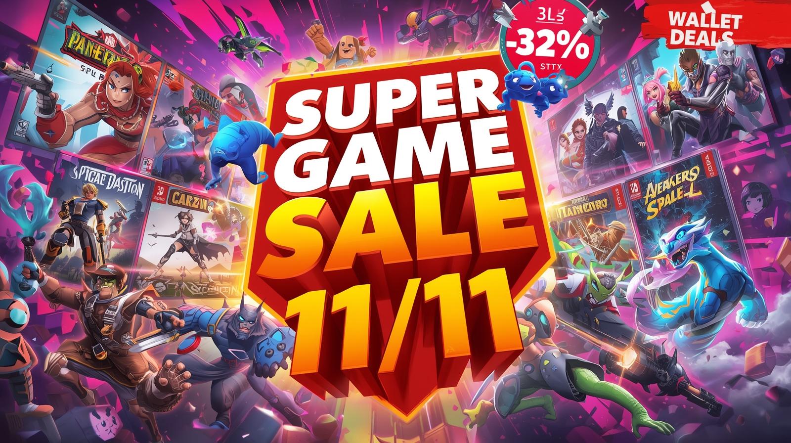 Hàng loạt ưu đãi hấp dẫn các tựa game 11/11 đang chờ đón 