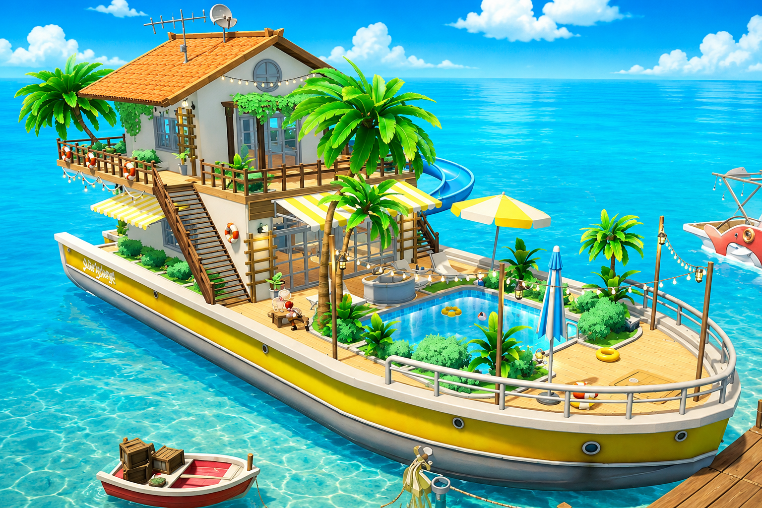 Starsand Island - Tựa game mô phỏng cuộc sống nhiệt đới mang phong cách đồ họa Ghibli