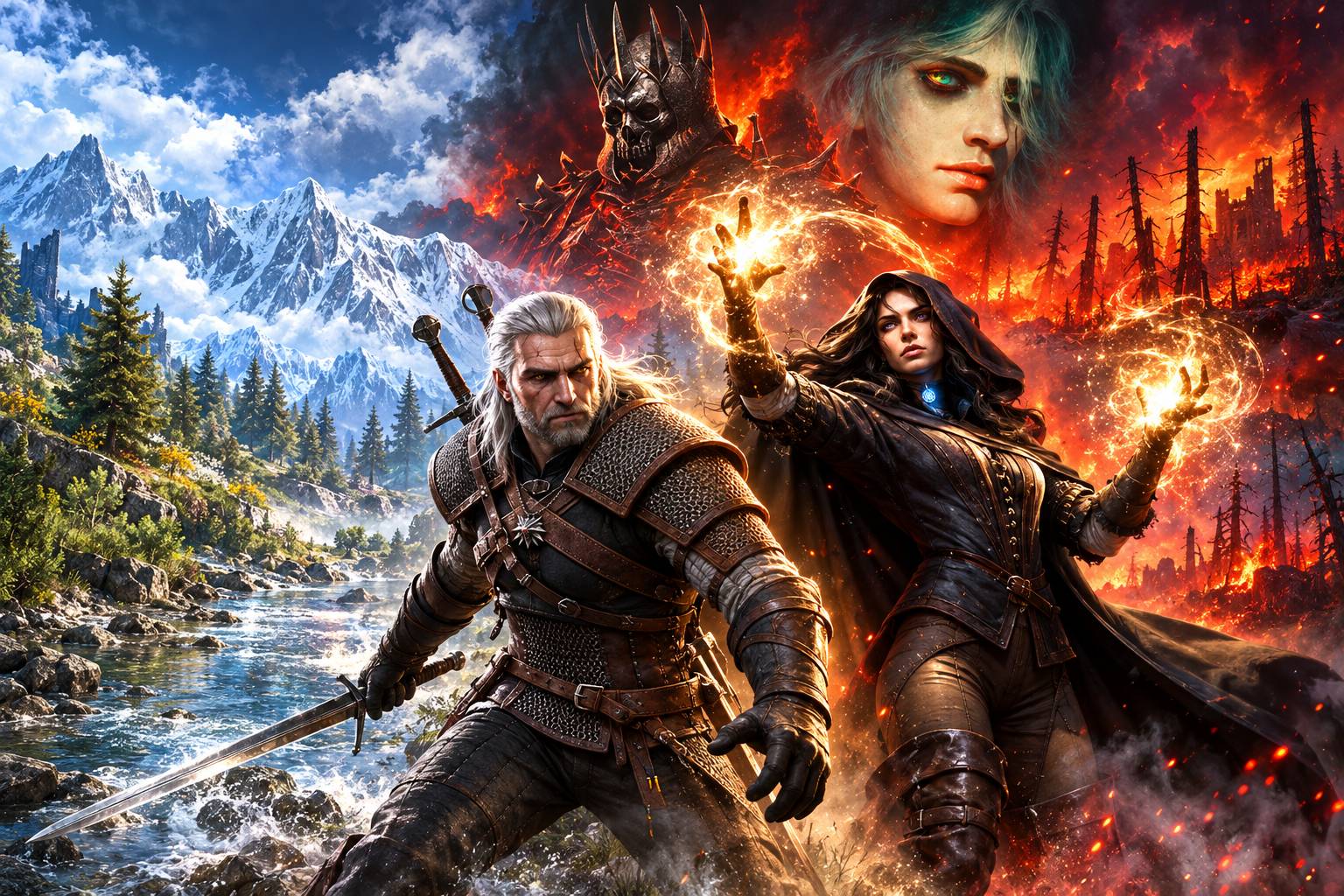 Phiên bản The Witcher 3 Remastered mang đến một diện mạo hoàn toàn mới cho siêu phẩm nhập vai thế giới mở huyền thoại của nhà CD Projekt Red