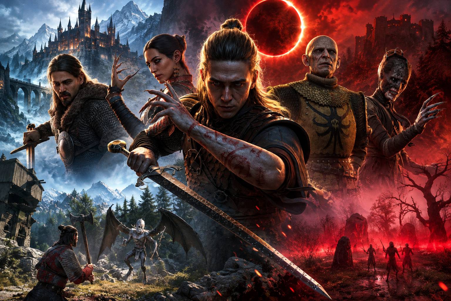 The Blood of Dawnwalker là một tựa game hành động nhập vai (ARPG) thế giới mở lấy đề tài ma cà rồng vừa được phát hành vào ngày 3 tháng 9 năm 2026