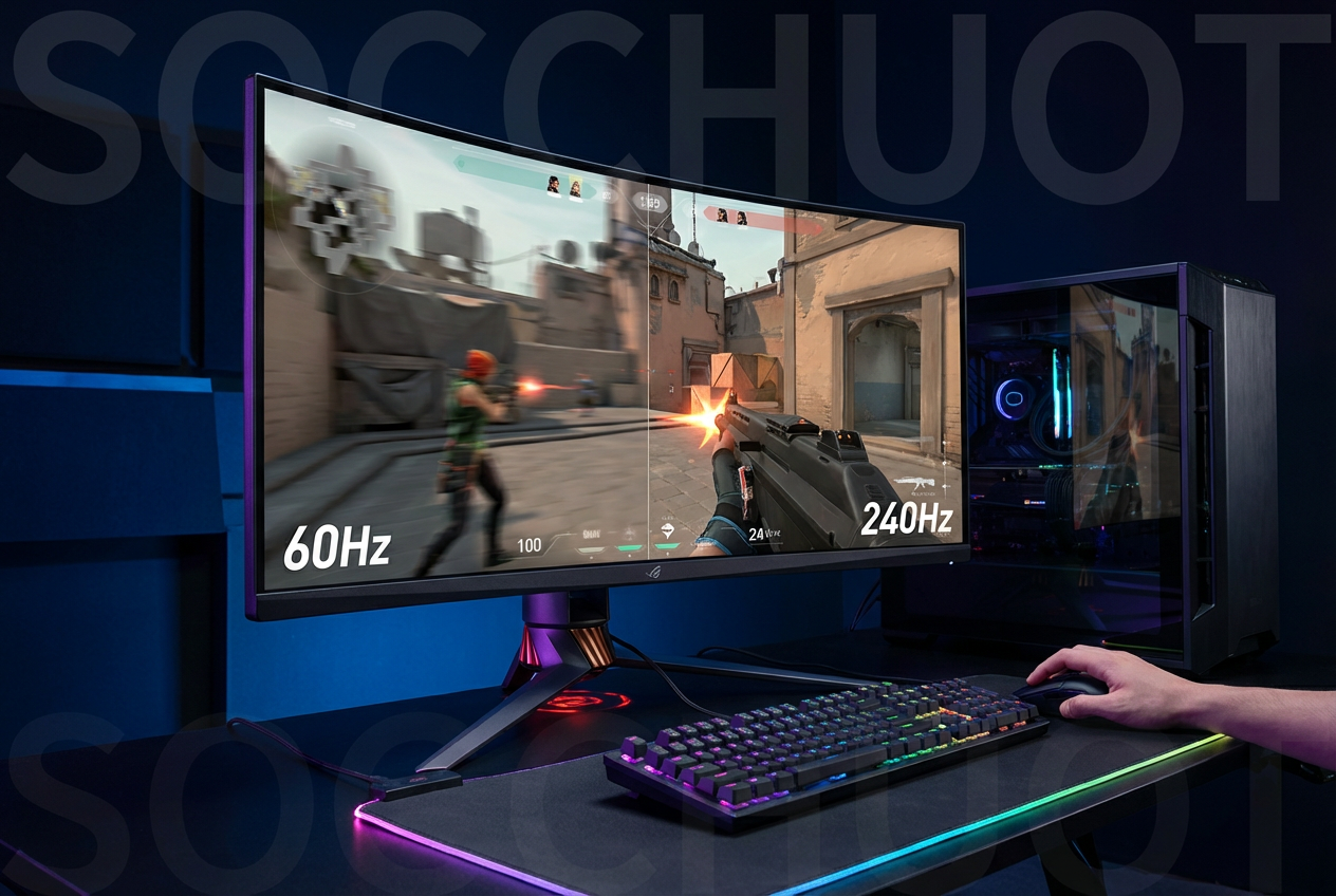 Màn hình đỉnh cao chinh phục thế giới game hoàn hảo 