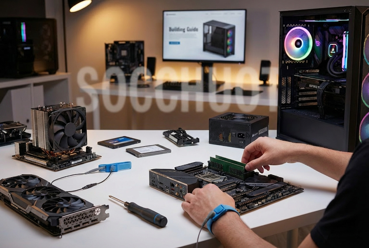 Lựa chọn linh kiện phù hợp là một trong những bước quan trọng hàng đầu khi tự build PC gaming