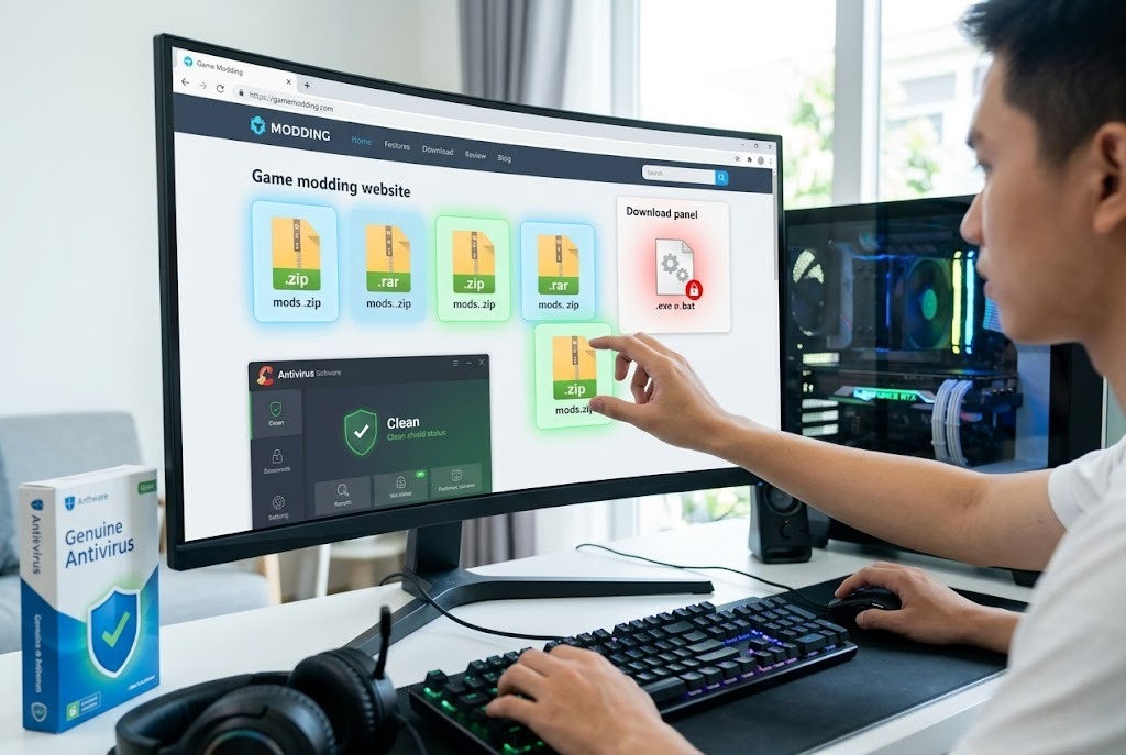 Mod game trên PC offline đơn giản với các bước chi tiết 