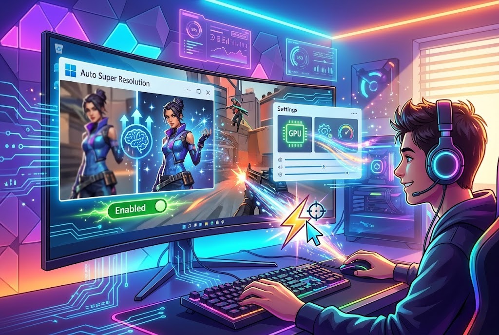 Tùy chỉnh đồ họa chuyên sâu tối ưu windows 12