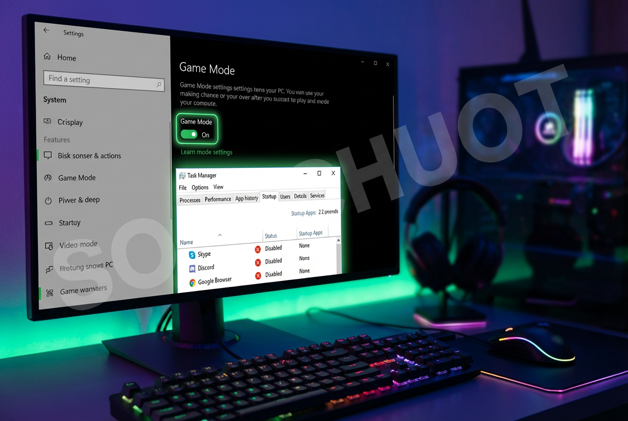 Vô hiệu hóa các ứng dụng Startup không cần thiết để tối ưu PC gaming